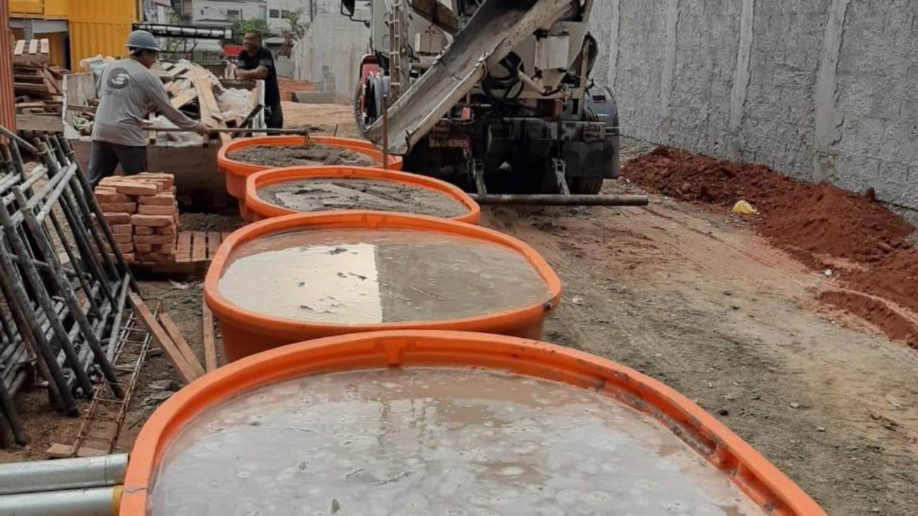 Caixas de argamassa UP Equipamenttos